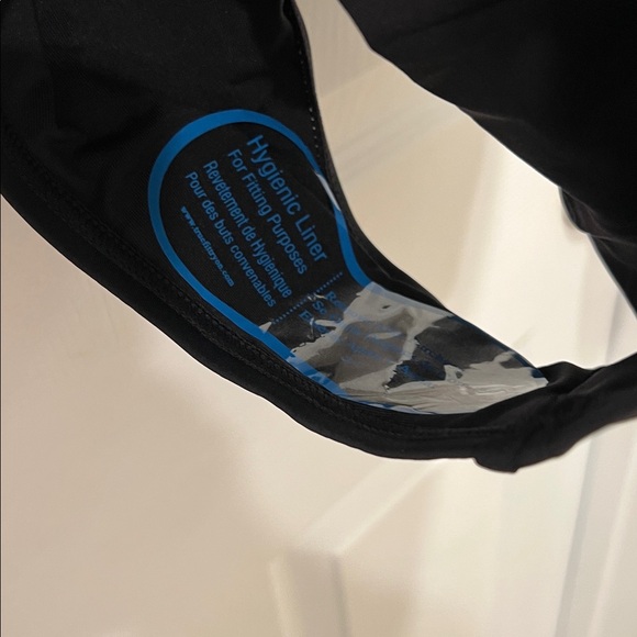 DKNY Black Halter One-Piece Swimsuit. NWT. Large - Picture 8 of 11